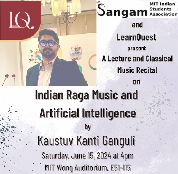 Lec-Dem On Indian Music And AI And Baithak Featuring Hindustani Violin