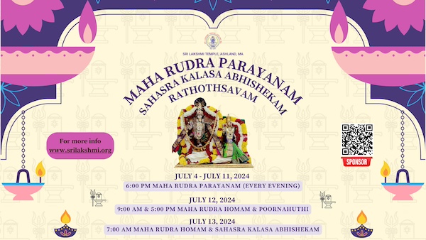 Sri LaMaha Rudra Homam & Sahasra Kalasabhishekam For Lord Nataraja