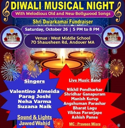 Dwarkamai Hosts Bollywood Musical Fundraiser