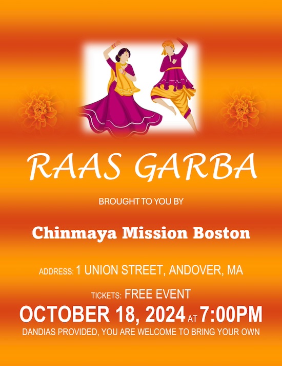 Chinmaya Mission: Raas Garba And Diwali Gala