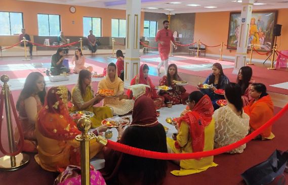  An Outstanding Karva Chauth At Shivalaya Temple Of Greater Boston