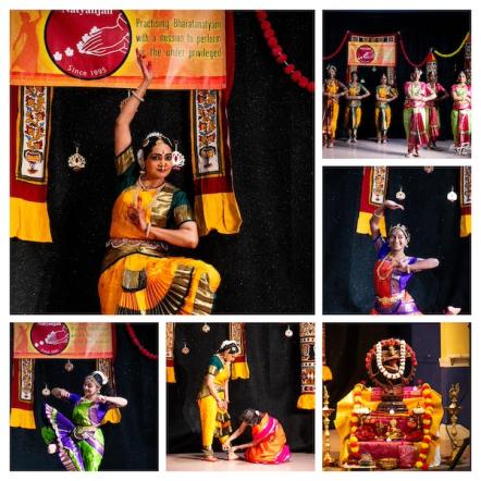 Salangai Pooja Of Archana Selvaraj And Natyanjali’s Vijayadasami Program 2024