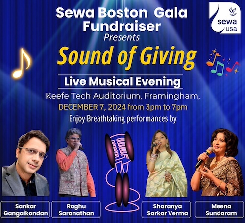 Sewa Boston Gala Fundraiser - Sound Of Giving