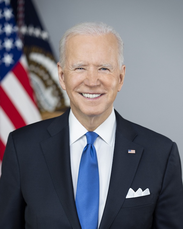 Global Peace Secretariat Awards President Biden Inaugural Peace Champion Award