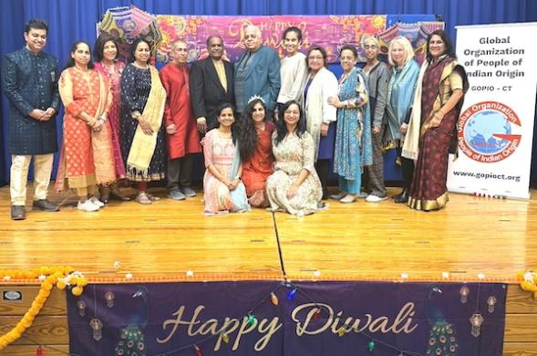 Stamford Public Library, GOPIO-CT And Stamford Mayor’s<br>Multicultural Council Celebrate Diwali At Ferguson Library