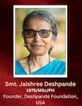 Jaishree Deshpande And Ramesh K. Sitaraman Receives IIT Madras Distinguished Alumni Award