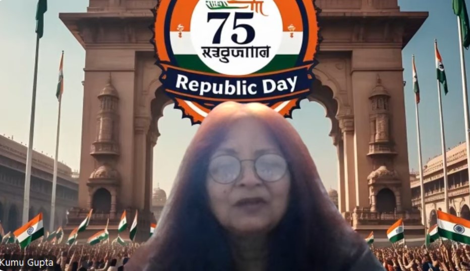 Secretary General Global Peace Secretariat Kumu Gupta's Republic Day Message