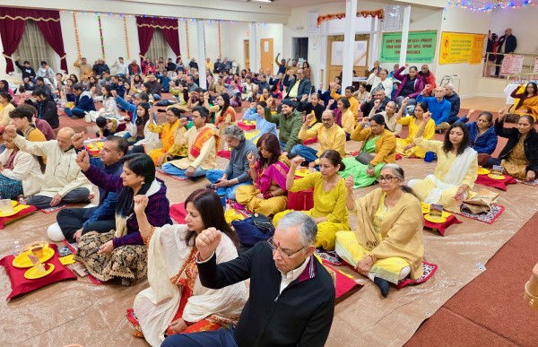 Spring Into Spirituality: Satsang Center Ignites Divine Connection Of Vibrant Vasant Panchami 