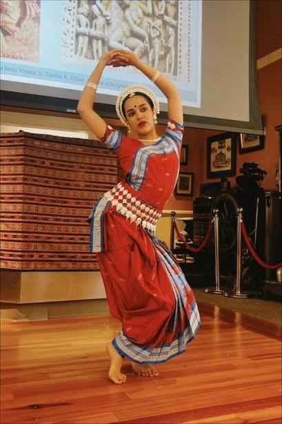 Maya Swain performing Odissi Dance      